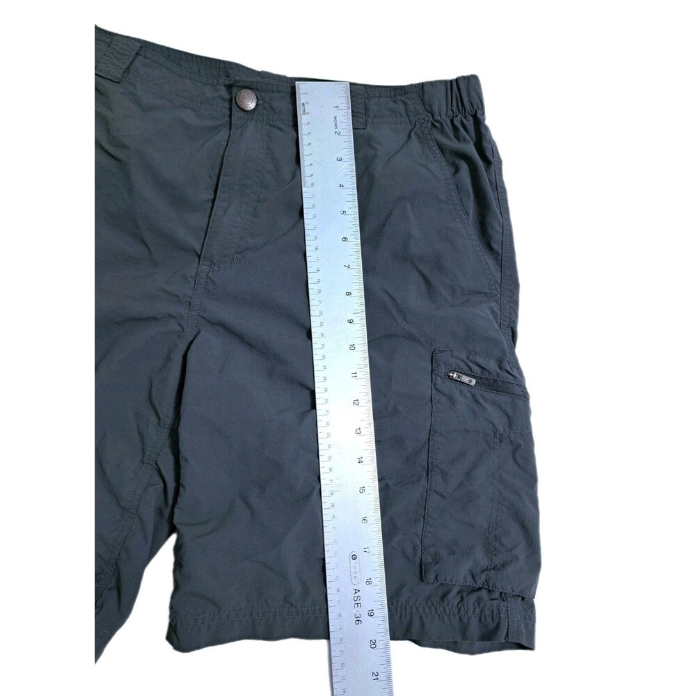 Columbia Cargo Shorts Men's 38 Silver Ridge Hiking Trail Utility Gray Fishing - Picture 8 of 9